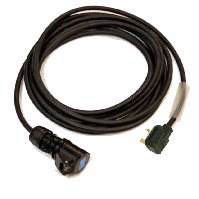 13A Black Plug to 16A Black Connector