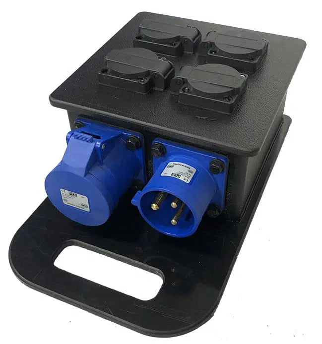 32A Single Phase 13A 4 Way Distribution Board