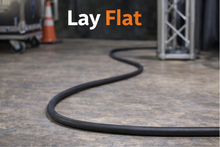 32 Amp Single Phase Cable with Blue Connectors 6mm