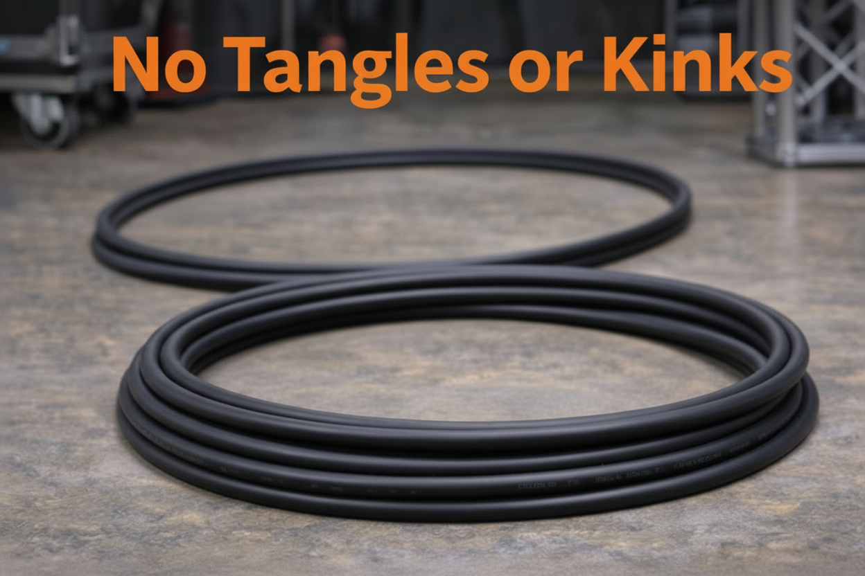 16 Amp 2.5mm Single Phase Cable with Blue Connectors