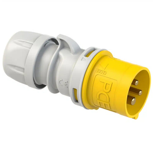 CEE-plug 110v 16A 3p 4h IP44 SHARK 013-4