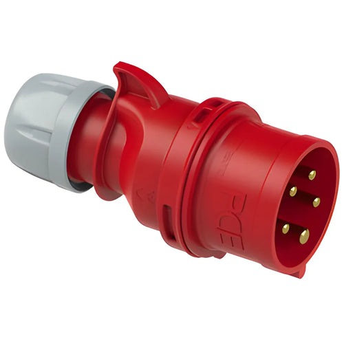 Plug Three Phase 32amp 5p 3P+N+E, 025-6