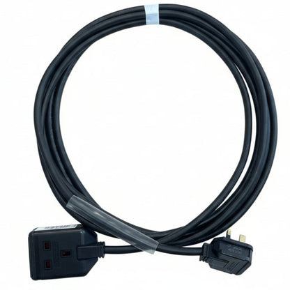This heavy duty 13A extension lead is a simple, reliable way to power a single appliance from a standard UK mains outlet