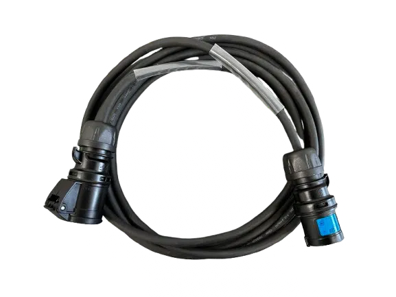 16A Single Phase Cable with Black Connectors