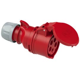CEE-sockets Three Phase 32amp 5p 3P+N+E, 225-6