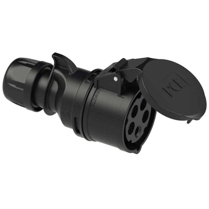 CEE-connector 16A 5p 6h IP44 SHARK 215-6x