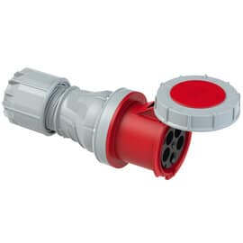 CEE-sockets Three Phase 125amp 5p 3P+N+E, 245-6 (2455-6)