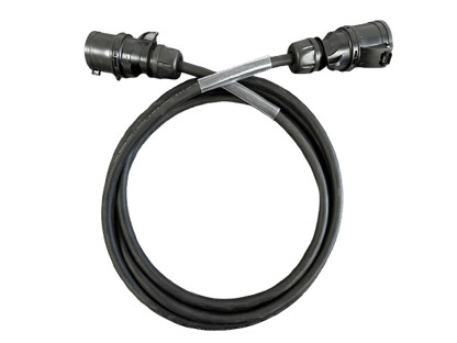32A Three Phase Cable with Black Connectors