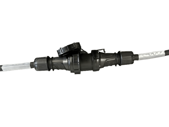 63A Three Phase Cable with Black Connectors