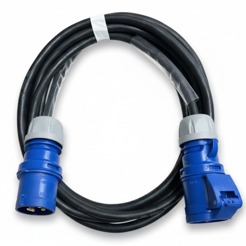 This is our go to 16A single phase cable for situations where you want dependable power and a cable that holds up to regular handling