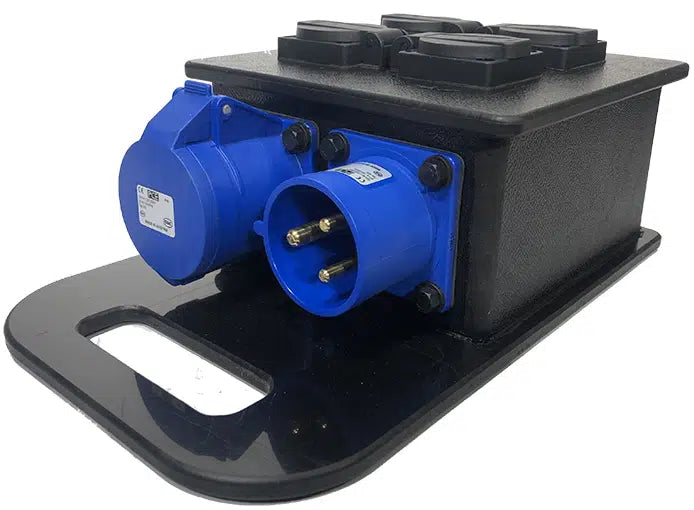 32A Single Phase 13A 4 Way Distribution Board