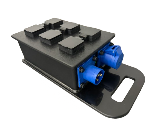 32Amp Single Phase 6x 13Amp Distribution Board