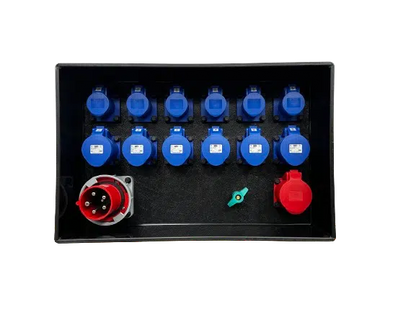 63A 3 Phase Compact Distribution Board