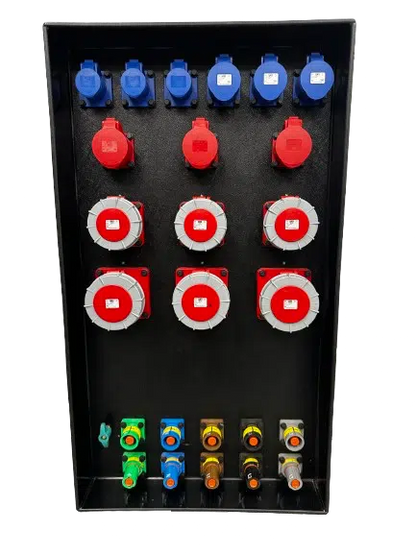 500A Powerlock Distribution Board 3x 125amp 3x 63amp 3x 32amp Three Phase