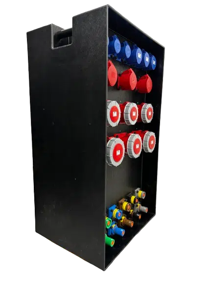 500A Powerlock Distribution Board 3x 125amp 3x 63amp 3x 32amp Three Phase