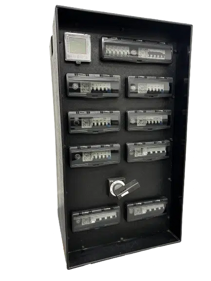 500A Powerlock Distribution Board 6x 63amp 3x 32amp Three Phase