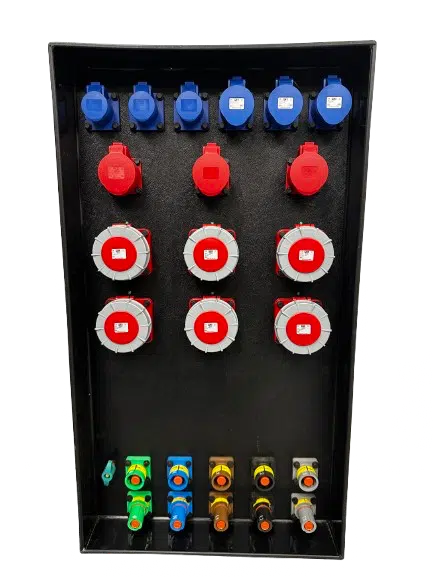 500A Powerlock Distribution Board 6x 63amp 3x 32amp Three Phase