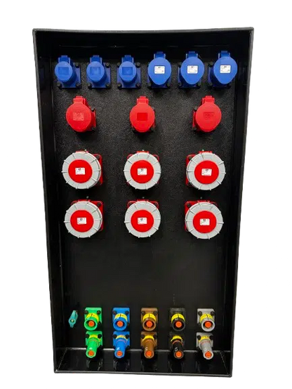 500A Powerlock Distribution Board 6x 63amp 3x 32amp Three Phase