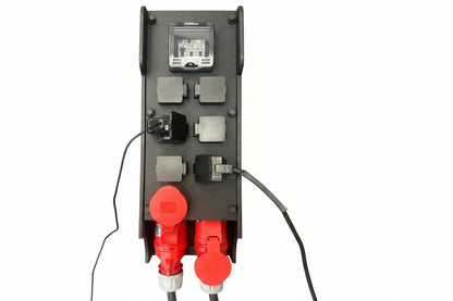 32A 415V, Portable Power Distribution, 32Amp Three Phase to 6x 13Amp over three RCBOs