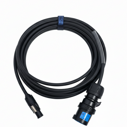 Black 16Amp to Neutrik PowerCON True1 1.5mm Cable