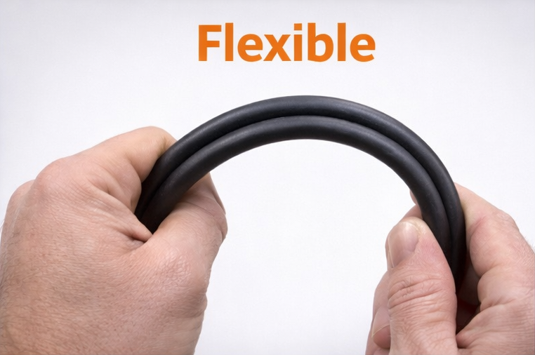 32 Amp Single Phase Cable with Blue Connectors 6mm