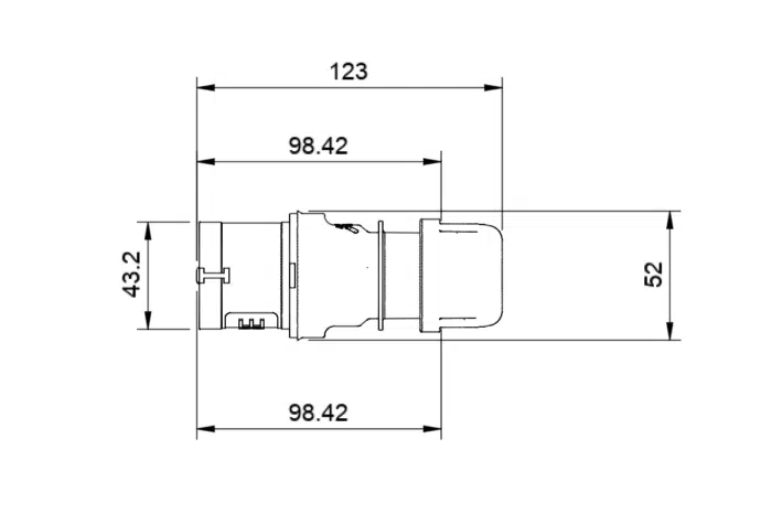 16A Blue Plug to 13A Socket 4 Gang - Image 5