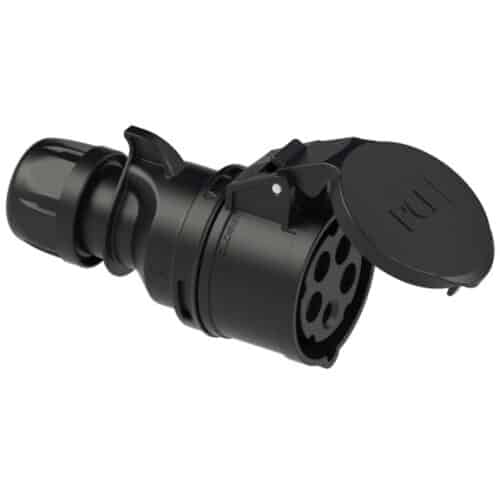 CEE-connector 16A 5p 6h IP44 SHARK 215-6x